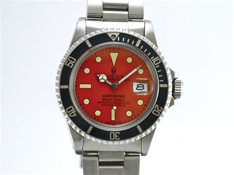 orange faced rolex